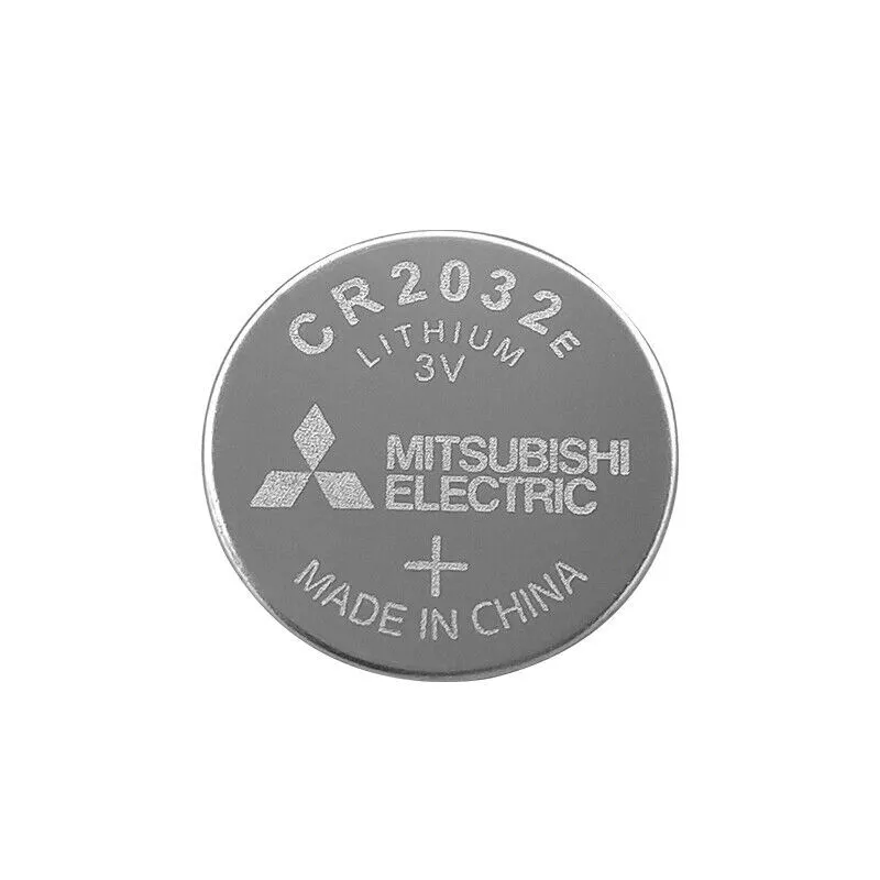5pcs Mitsubishi CR2032E Button Battery 3V Weight Scale Remote