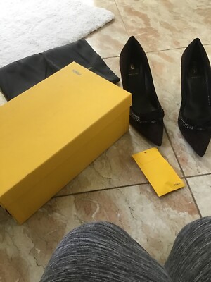 authentic fendi shoe box