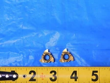 2PCS NEW SANDVIK V38 4-2 1020 TiN COATED CARBIDE LAYDOWN THREADING INSERTS