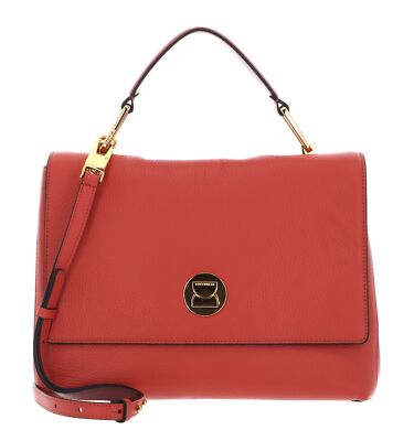 COCCINELLE Liya Handbag Handtasche Umhängetasche Tasche Grena. Red / Rosew