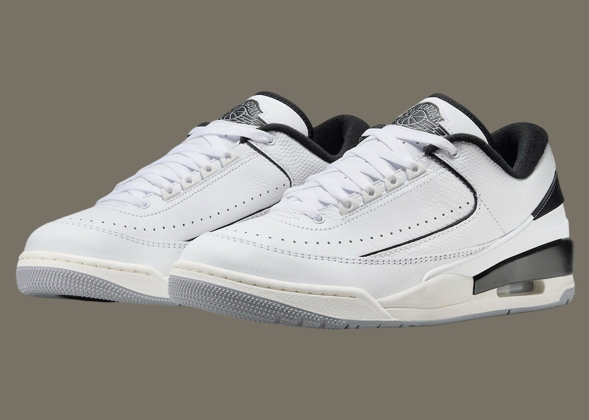 Nike AirJordan 3 ホワイト/ブラック/グレー SIZE:27cm Nike Air Jordan 2/3 White Black FD0383-100 Men's Size New | eBay