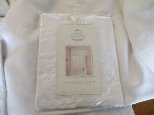 Simply Shabby Chic White Window Curtains & Drapes