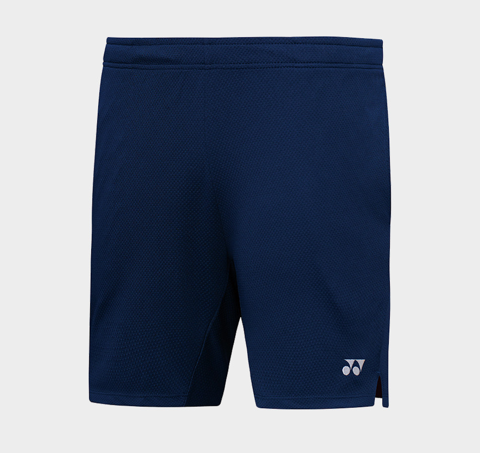 Мужские шорты для бадминтона YONEX 25S/S, спортивная одежда, тренировочные брюки, темно-синий, NWT 251PH001M