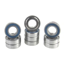 TRB RC 5x10x3mm Precision Ball Bearings ABEC 3 Hybrid Seals Blue (10)
