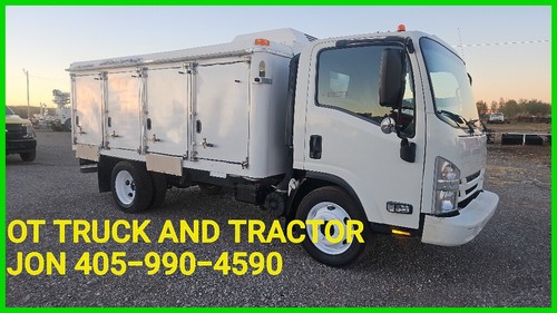 2017 Isuzu NPR HD Frozen Food Ice Cream Cold Reefer Plate Delivery Box Truck 6.0
