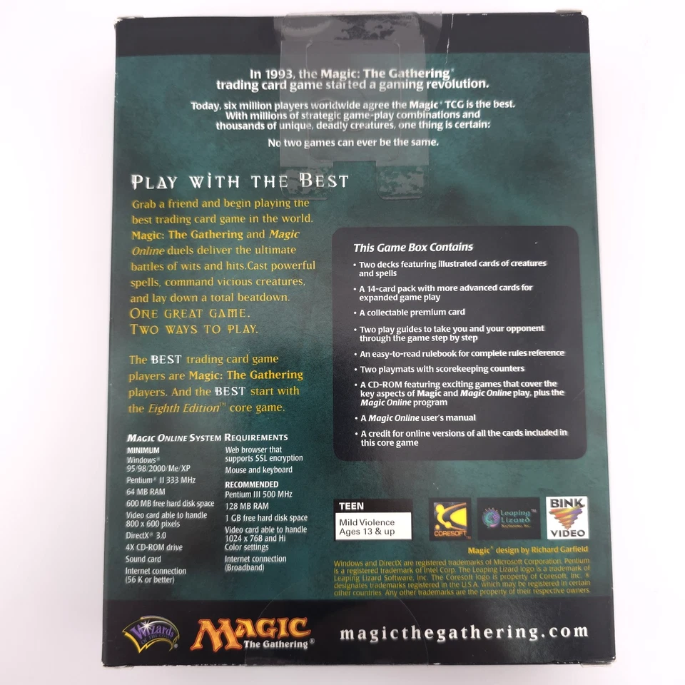 Magic: The Gathering - Eighth Edition Core Game, 2003, Small Box, New & Sealed - Image 3 of 4