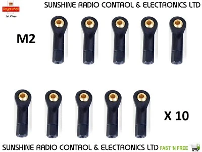 RC M2 Link Rod End Ball Joint Fit 1/10 RC Car Buggy Plane Glider Rudder X10 New