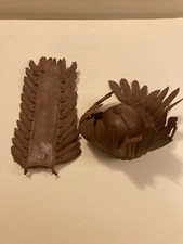 1960  s Marx Johnny West Chief Cherokee INDIAN HEADRESS with FEATHER TAIL