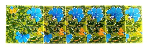 Tabletop Interior Exterior Flooring Wall Decor Ceramic Wall Tiles 4x4'' Set of 6 - Picture 9 of 9