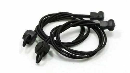 No Tie Shoe Laces Lazy Elastic Round Shoelaces Lock Adults Kids Sports Trainers - Picture 7 of 21