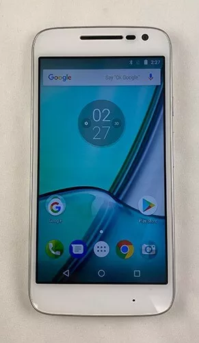 Motorola XT1609 Moto G4 Play Verizon Smartphone GOOD (White)