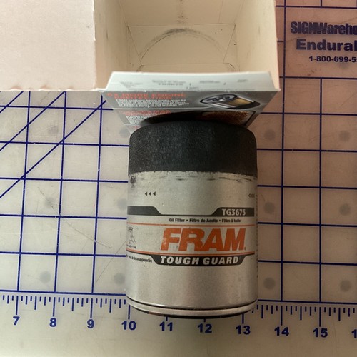 Fram Tough Guard Oil Filter TG3675, New In Box, Free Shipping - Picture 5 of 7