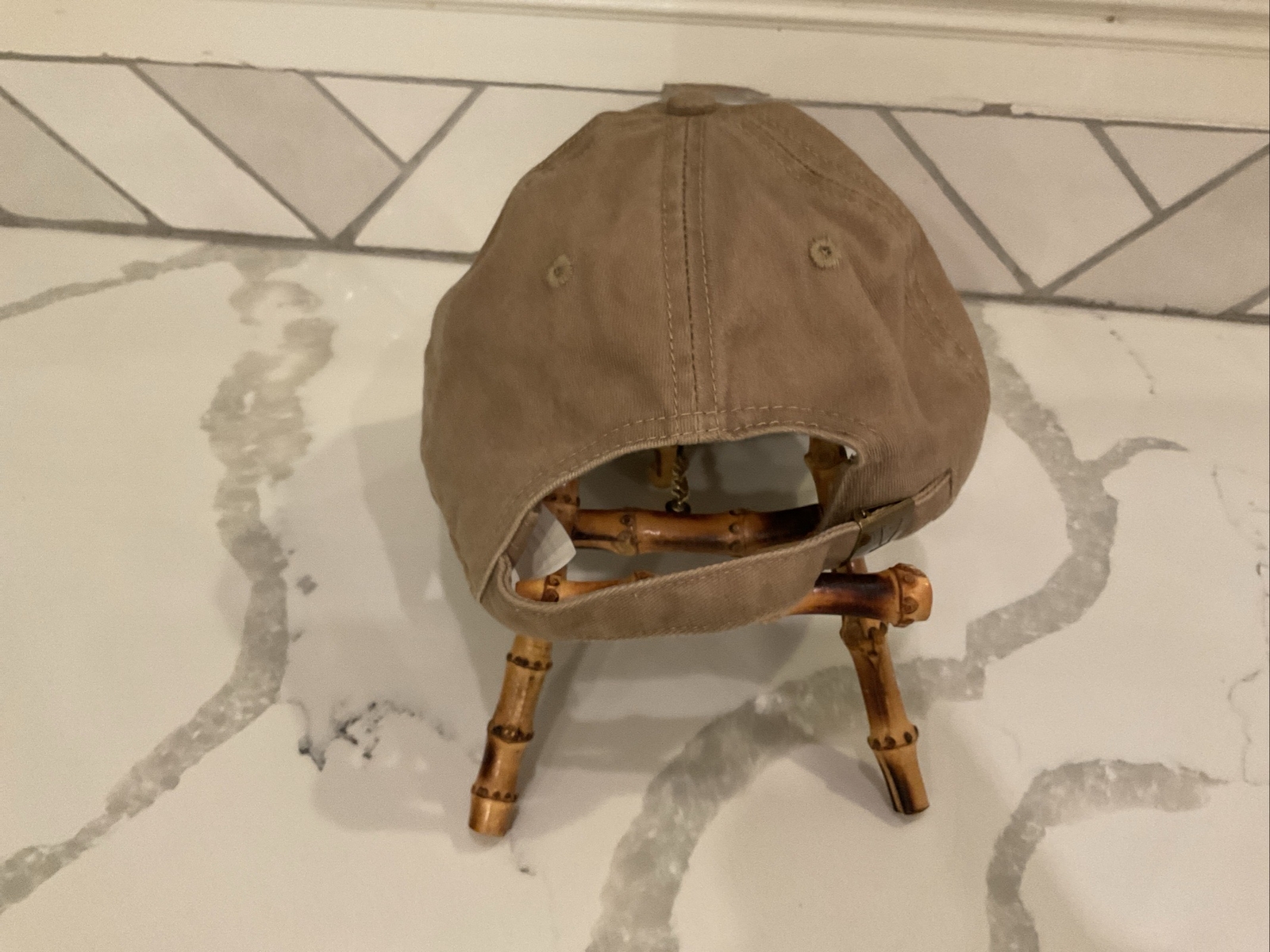Vuori Hat Adult Adjustable Camel Brown Tan Unisex Boyfriend Ball Cap New NWT $40 image 2