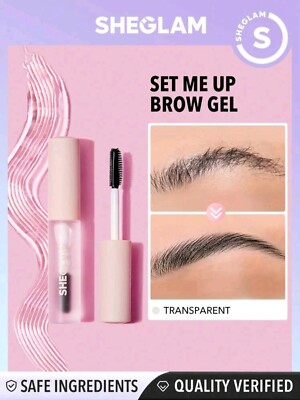 Sheglam Set Me Up Brow Gel Long Lasting Waterproof Clear Augenbrauengel 