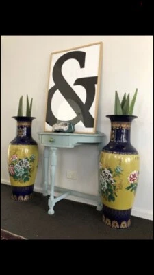 Floor Decorative Ceramic Tall Vases