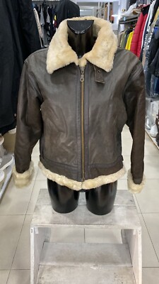 I Exist Mod. AVIATOR-Type-B3 In Genuine Leather Used Woman Brown Size M XYE297L