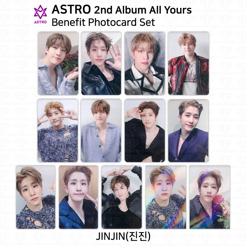 ASTRO 2nd Album All Yours Official Various Benefit Photocard