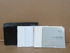 07 2007 Nissan Altima Owners Manual Book Set With Black Case OEM OM7E OL32U1