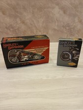 Vtg 1997 Harley-Davidson Motorcyle Historical Playing Card Tin Only 1 Deck Cards