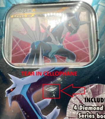 402850) Pokemon 2008 Dialga LV.X Diamond & Pearl Collectors Tin