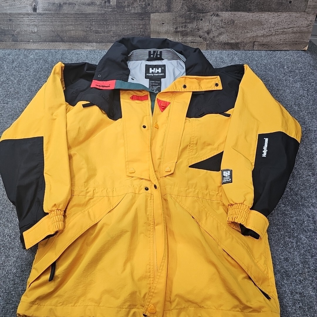 Helly Hansen スノーボードジャケット イエロー Helly Hansen Yellow Black Men S Ski Snowboard Jacket Coat