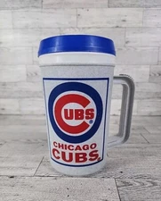 Vintage Chicago Cubs Super Thermo 22 oz Betras USA Thermos Cup MLB BASEBALL 1997