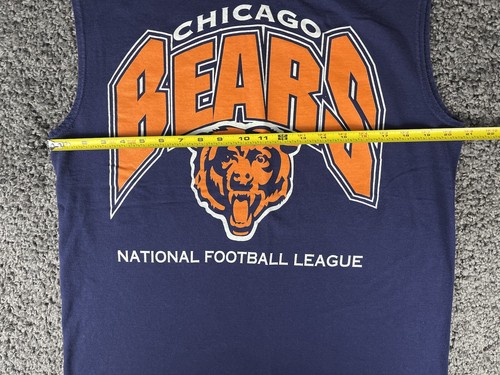 Chicago Bears Majestic Tank Top Mens Large (No Size Tag) NFL - Imagen 3 de 6