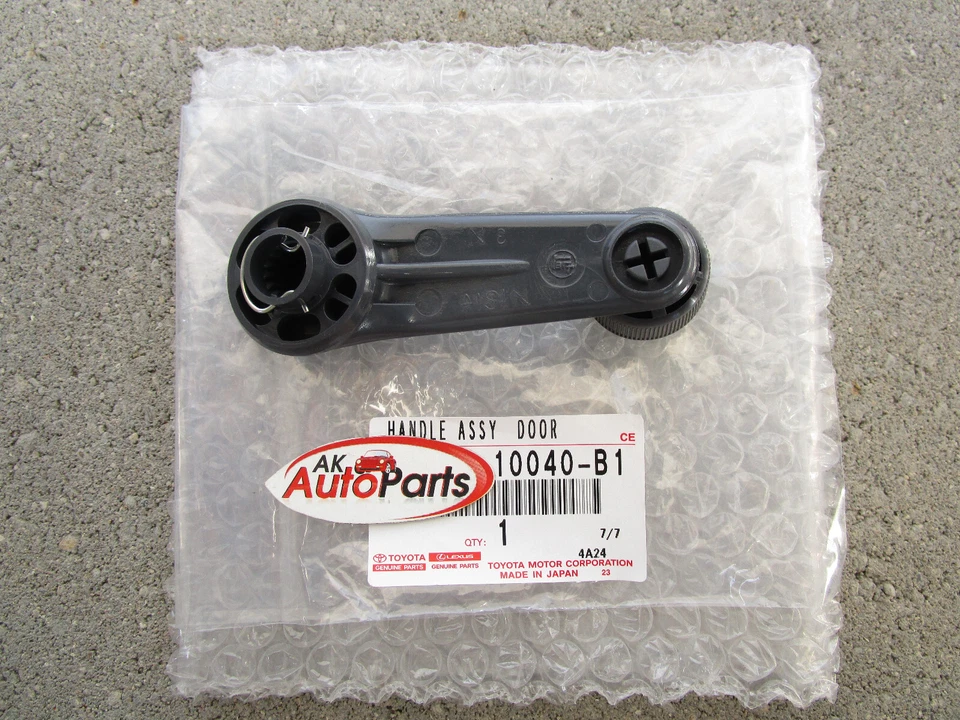 91 - 93 TOYOTA LAND CRUISER ЛЕВОЙ ДВЕРИ ОКНА РУКОЯТКИ OEM НОВЫЙ ТЕМНО-СЕРЫЙ - Изображение 3 из 3