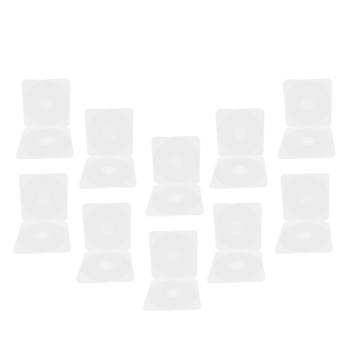 10 Pcs CD Box DVD Storage Cases Jewel Travel Organizer Cd/dvd Holders - Afbeelding 11 van 12
