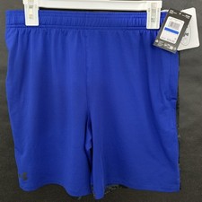 PICK SIZE - Under Armour 1390022 Tech Vent Blue Youth Boys Shorts Printed