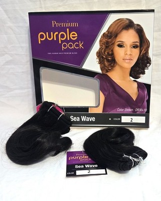 Sensationnel Premium Purple pack Shorty Sea Wave 2 piece color 2