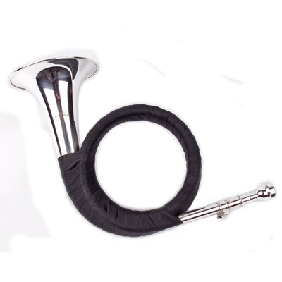 Original Karl Glaser Fürst Pless Horn, NEU! Jagdhorn, Waldhorn, versilbert