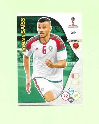 Carte Adrenalyn Russie 2018 - N°219 - Maroc - Romain Saïs - Photo 1/2
