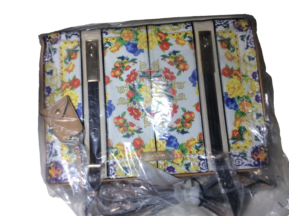 RIVER ISLAND FLORAL PRINTED TOTE ORANGE BAG - Image 2 of 4