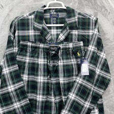 Polo Ralph Lauren pajama pants Men's medium 2 piece sleepwear bottoms shirt top