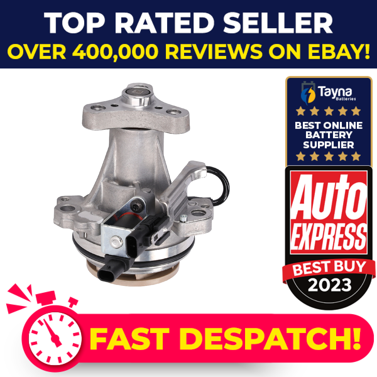 Water Pump fits RANGE ROVER VELAR L560 3.0 2020 on Coolant LR121418 Febi Quality