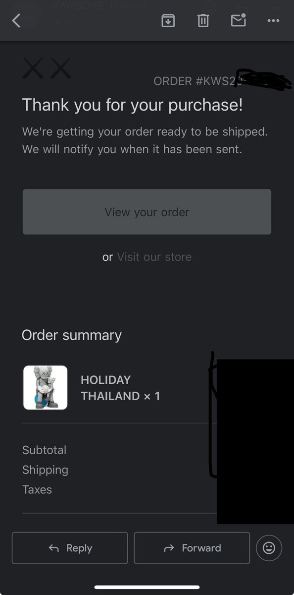 KAWS HOLIDAY THAILAND 2025 - Grey Colorway - Vinyl - On Hand Ship