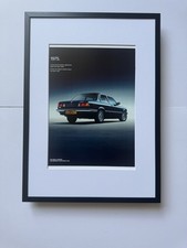 New Framed Print 1975 E21 BMW 316 3 Series A3 Size Magazine Advert Poster Retro