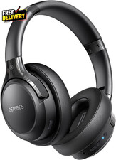 Bluetooth Over-Ear Headphones 65H Playtime 6 EQ Wireless w/ Mic Deep Bass