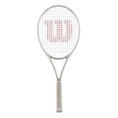 WILSON ULTRA UV RACQUET: GRAPHITE TRADITIONAL FRAME 4-3/8'' GRIP, 103 HEAD WHITE