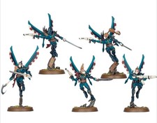 Warhammer 40k Aeldari 5 X Corsair Skyreavers - New on Frame
