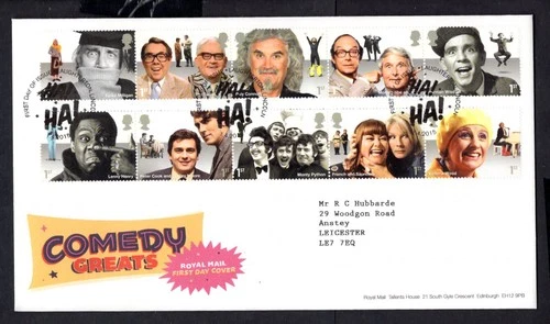GB - 2015 Comedy Greats First Day Cover