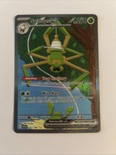 MISCUT POKEMON RARE PRICELESS Spidops ex 243/198 Scarlet & Violet Base Full Art