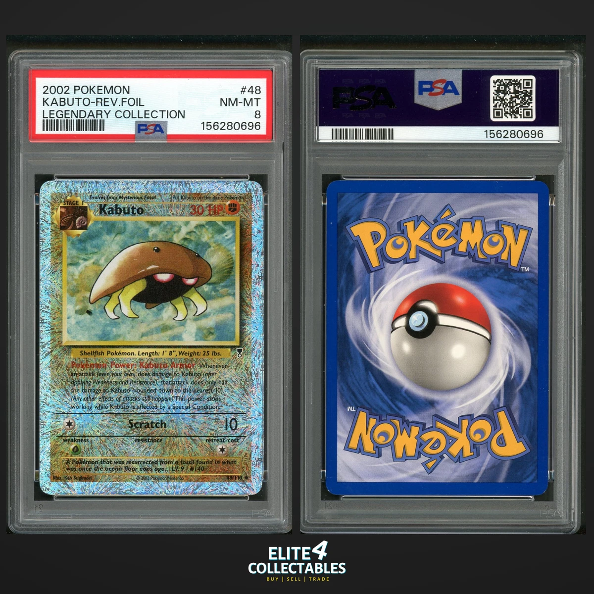 Pokémon TCG Professional Sports Authenticator (PSA) Legendary