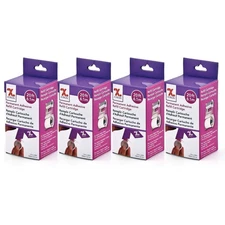 4 Pack Xyron Xrn150 Sticker Maker Refill Cartridges Permanent Adhesive 1.5 Inch