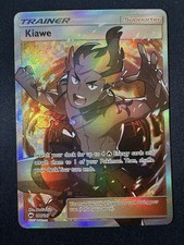 Kiawe (Full Art) Ultra Rare SM - Burning Shadows 144/147 NM Dull Blade Cut on eBay