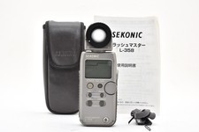  Near MINT in Case SEKONIC L-358 Flash Master Digital Light Meter From JAPAN 05