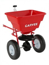 85lb Lawn Seed Spreader Tow Behind Broadcast Spreader For Fertilizer Salt