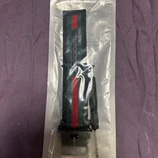 2 Piece Classic Striped Nylon Replacement Watch Band - Choose your size!