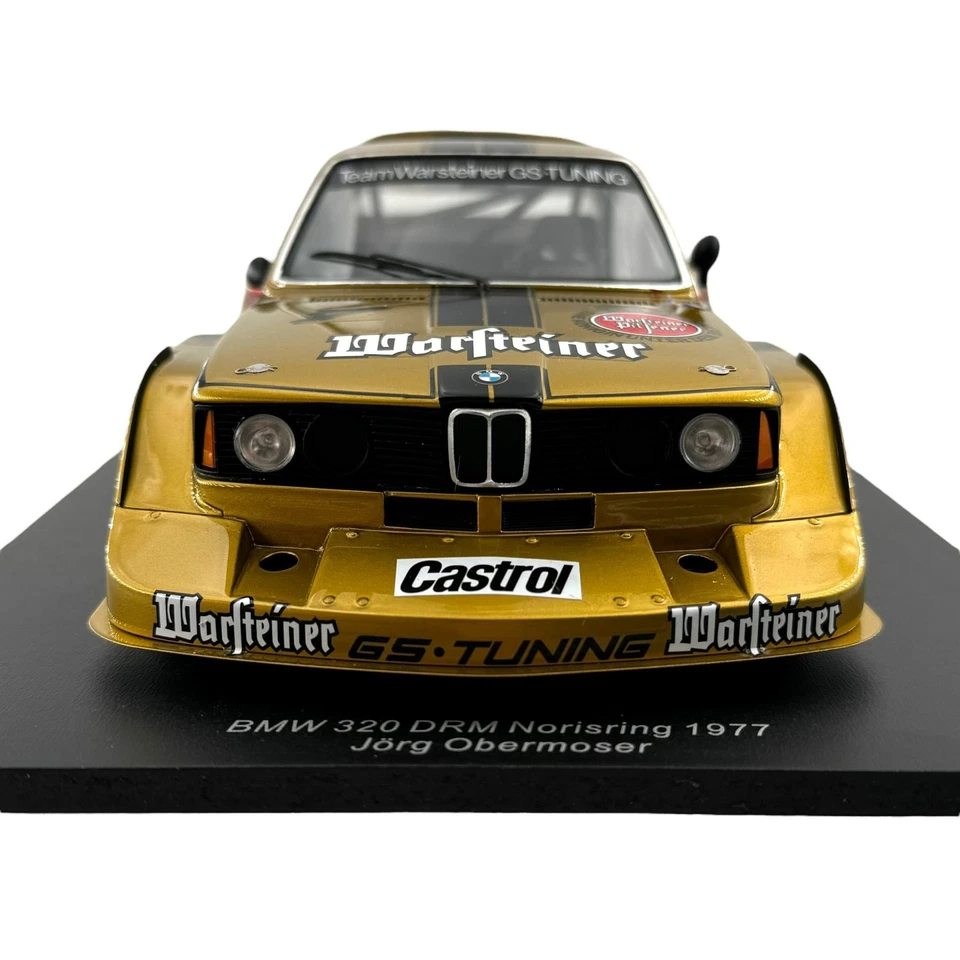 Modellino Auto Spark 1/18 BMW 320 Team Warsteiner DRM Norisring #4 - Immagine 2 di 4